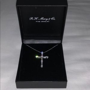 Swarovski cross necklace
